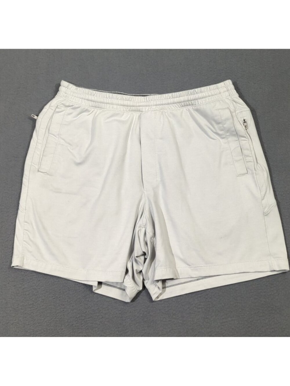 Birddogs Sweat Shorts Men's XXL Light Gray Lined Pull on Drawstrings Gym